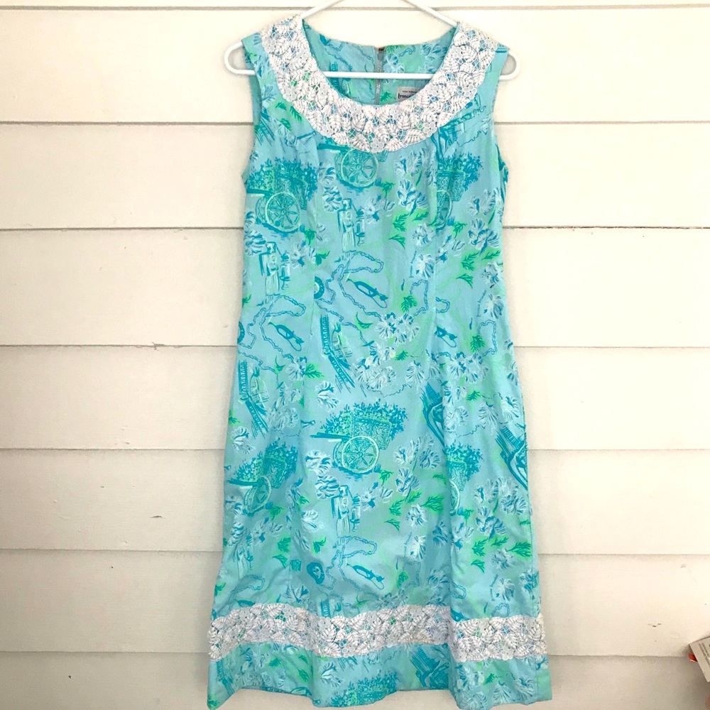 Vintage 1960s Francis Brewster cotton Dress